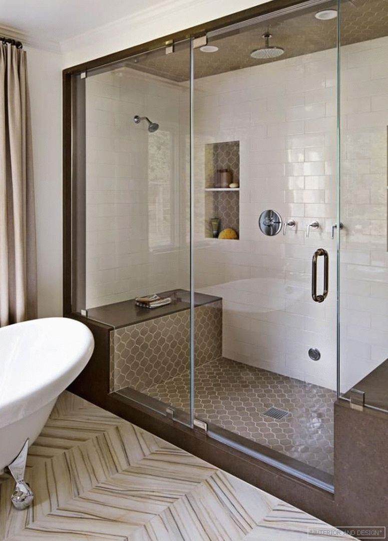 Cabine de duche na casa de banho 5
