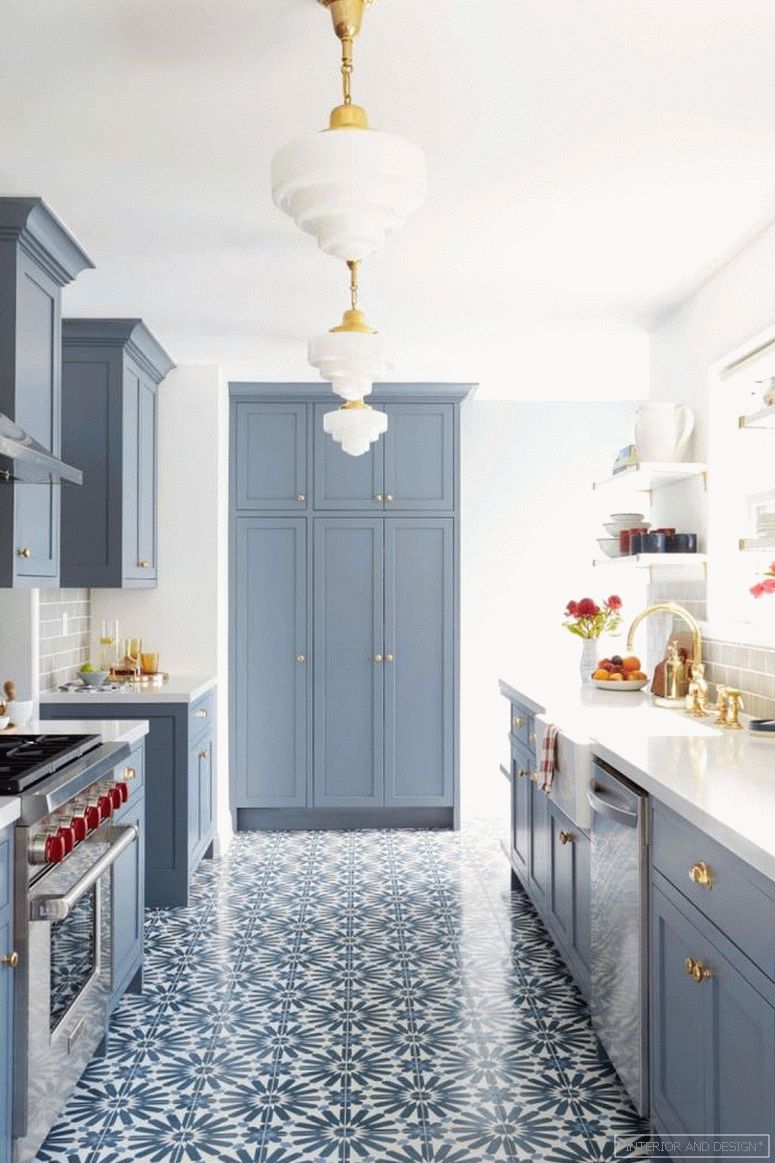 Azulejos marroquinos no interior da cozinha 5