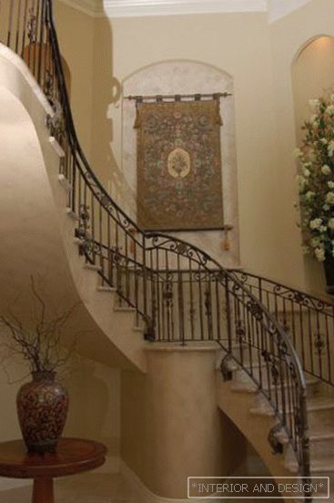 Escadas em uma casa particular