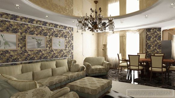 Móveis para a sala de estar (estilo clássico) - 3