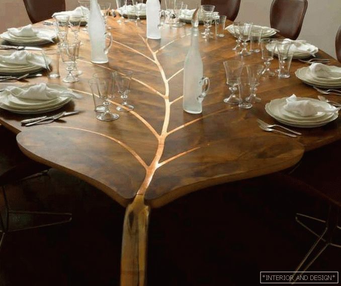 A forma original da mesa de jantar - 3